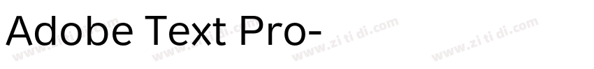 Adobe Text Pro字体转换